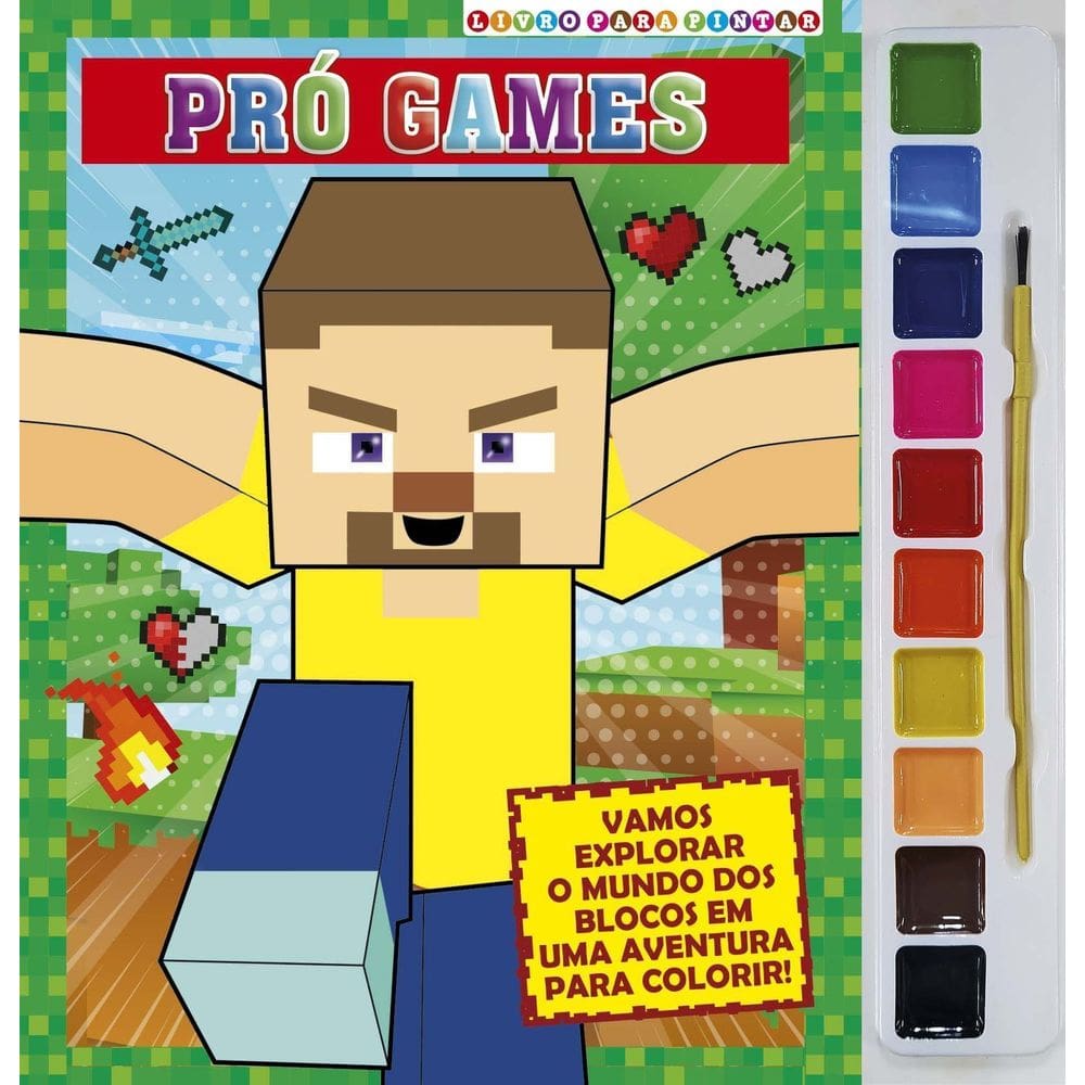 Livro Para Pintar - Pró Games