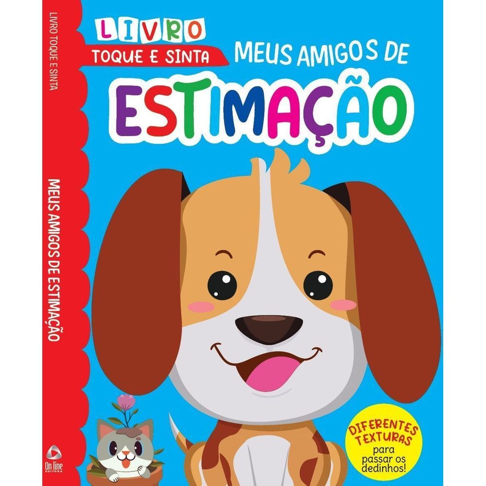 Livro Toque e Sinta - Meus Amigos de Estimação