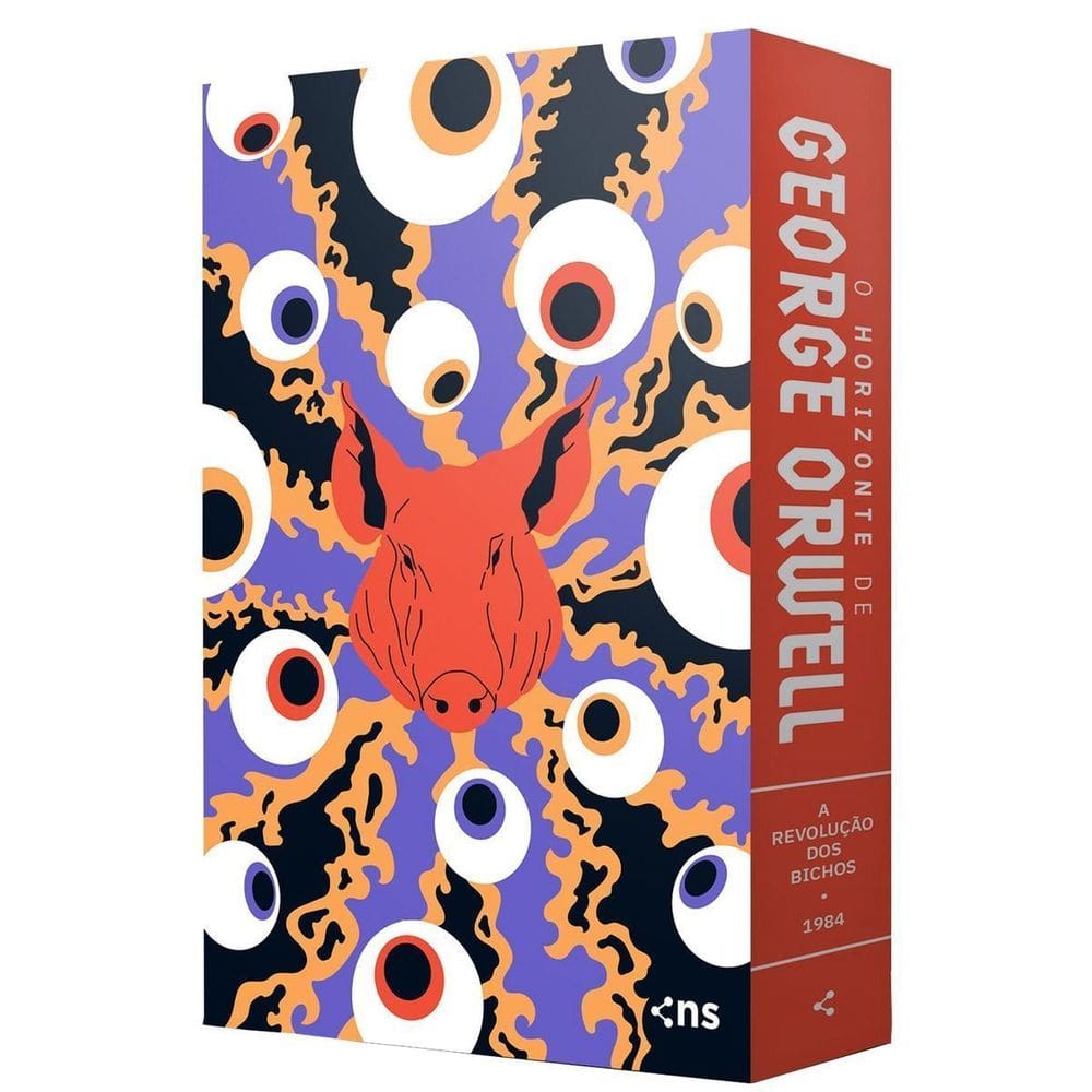 Box George Orwell - o Horizonte (2 Livros + Pôster + Suplemento)