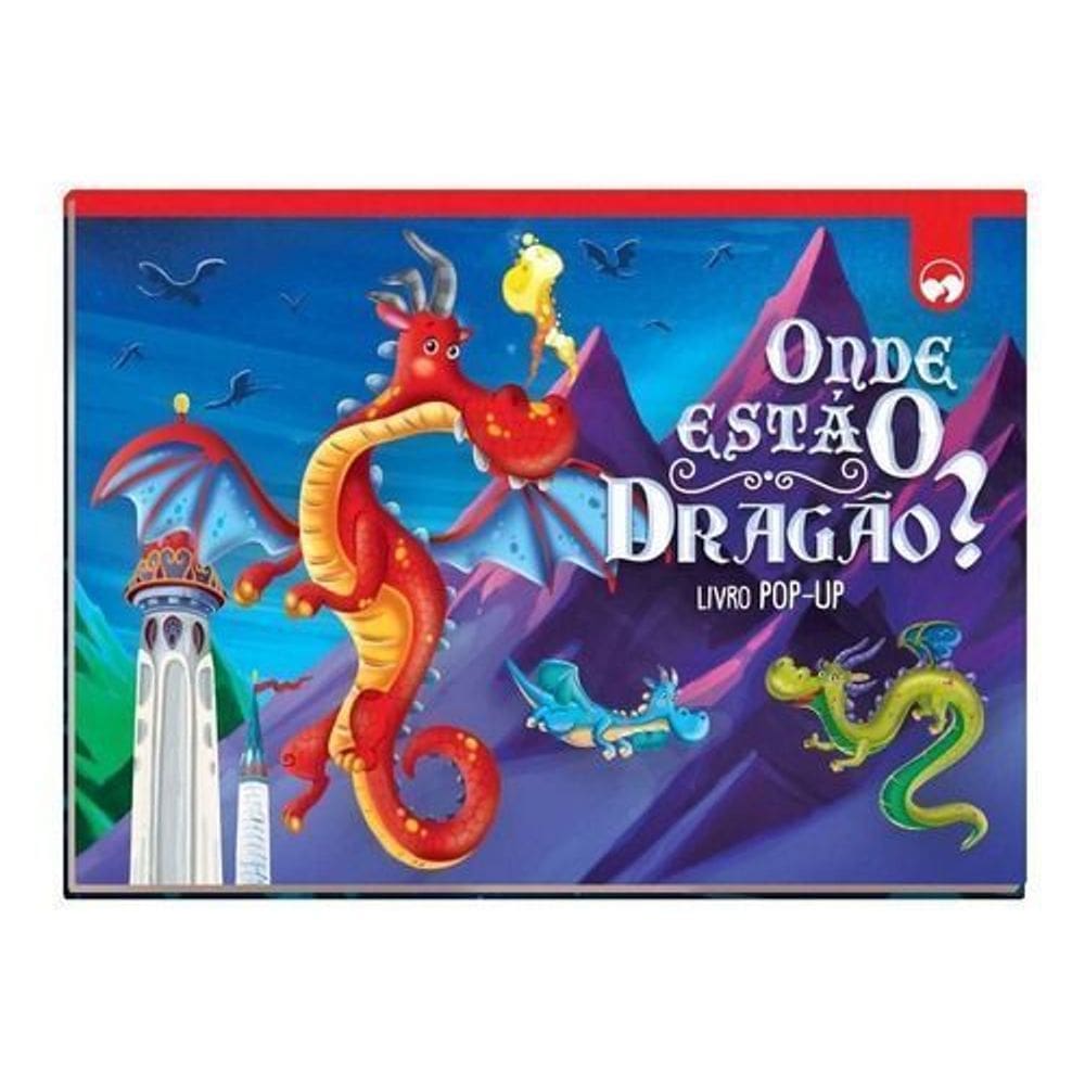 Livro Pop-Up - Onde Está o Dragão?