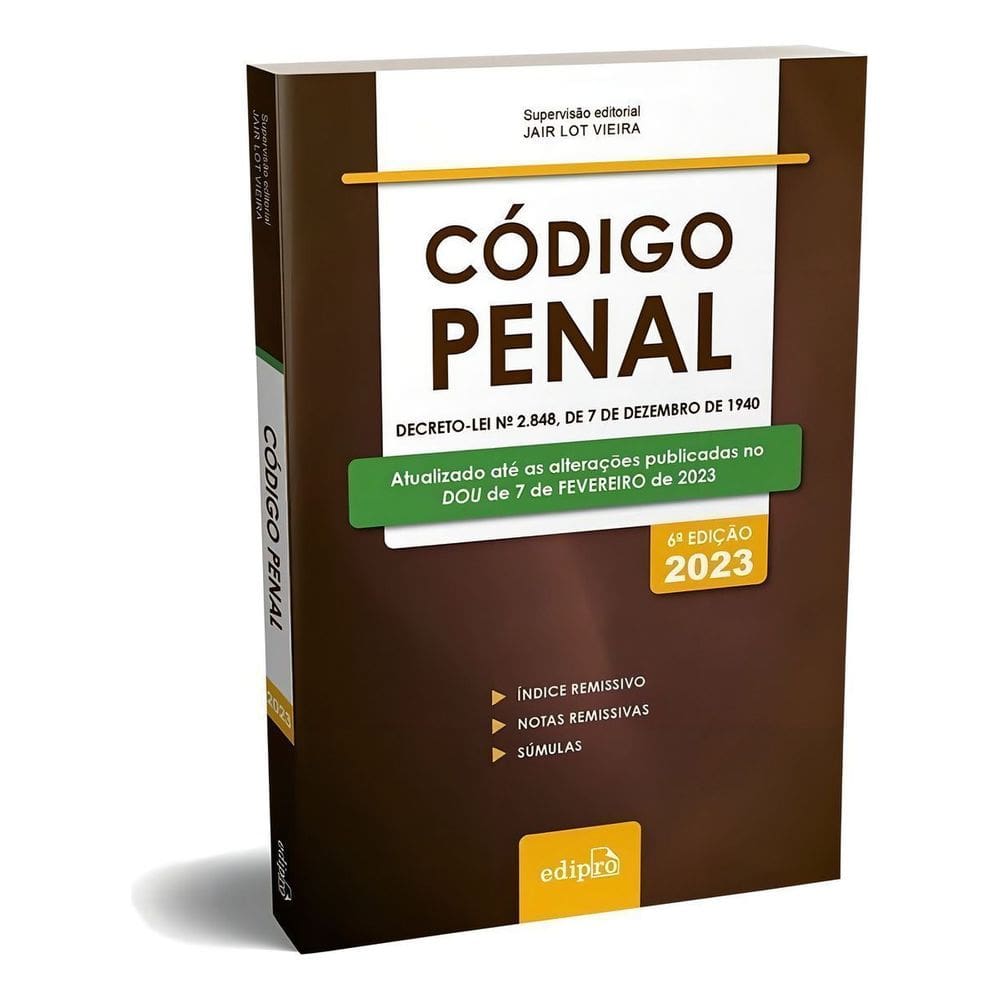Código Penal - Decreto-Lei Nº 2.848, de 7 de Dezembro de 1940 - 06Ed/23