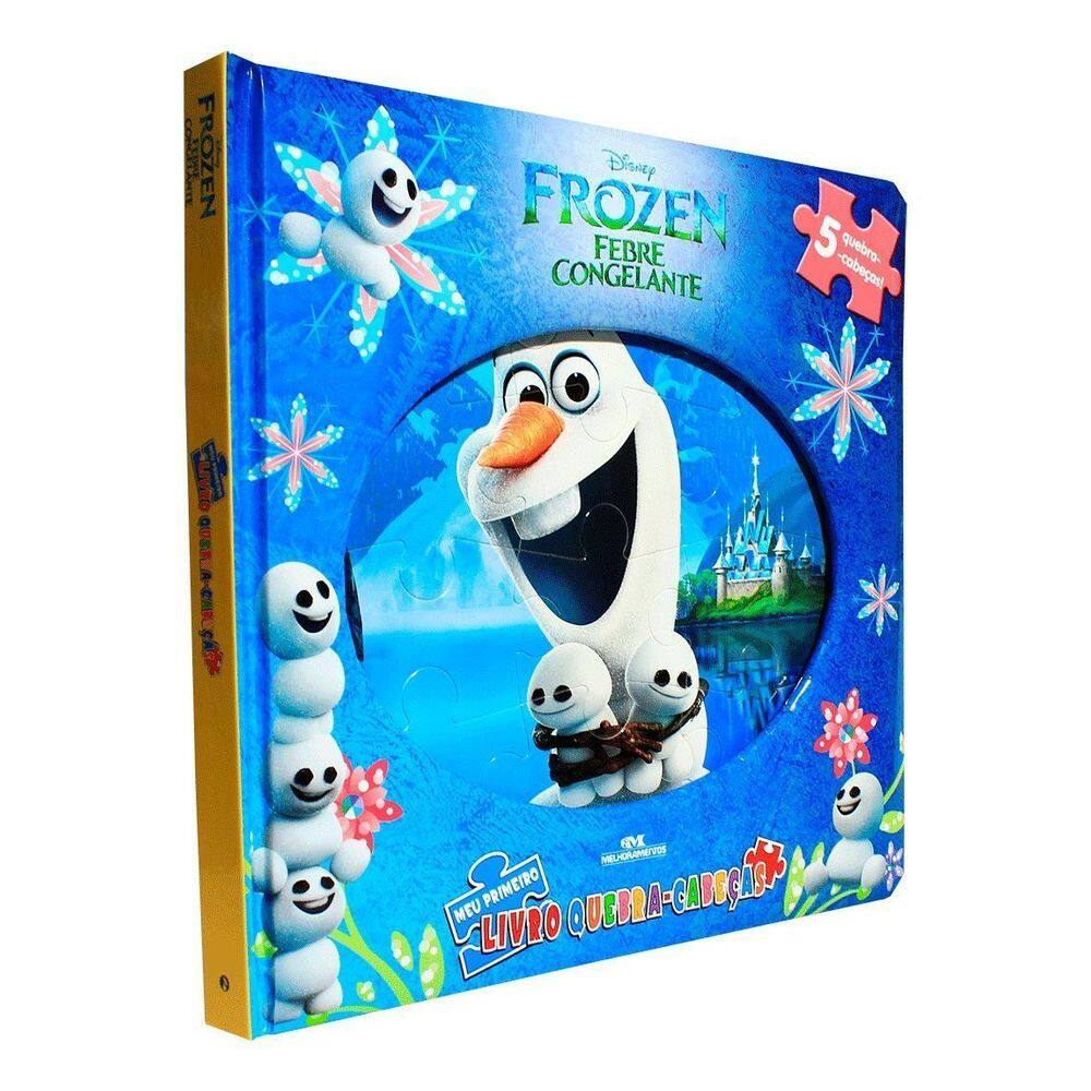 Frozen Febre Congelante - Meu Primeiro Livro Quebra-cabeças