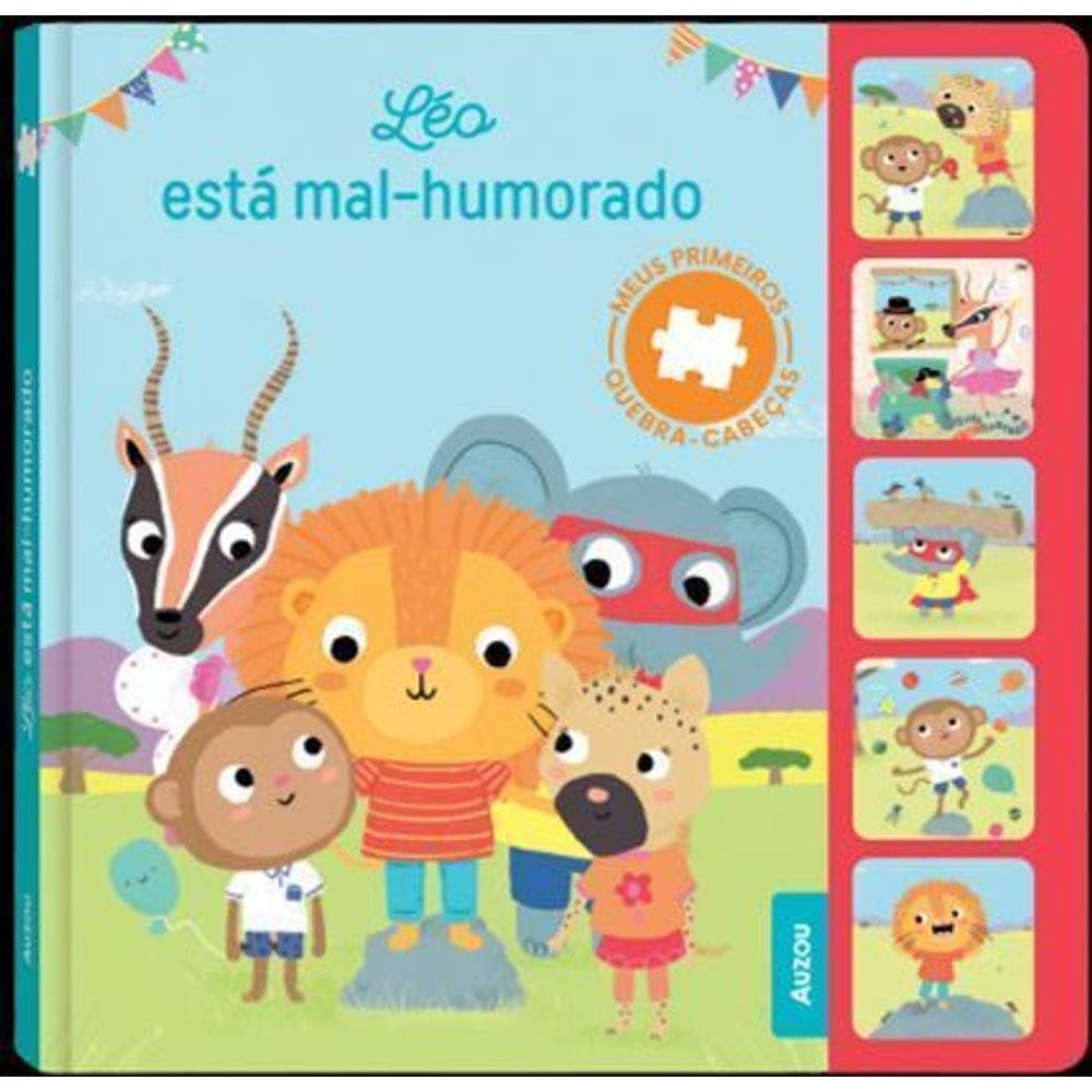 Meus Primeiros Quebra-Cabeças - Léo Está Mal-Humorado