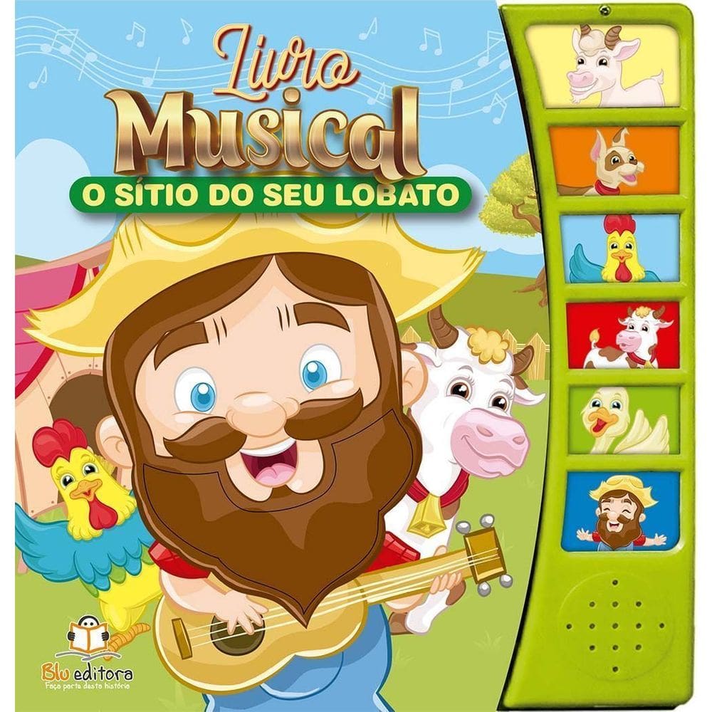 Livro Musical: o Sítio Do Seu Lobato
