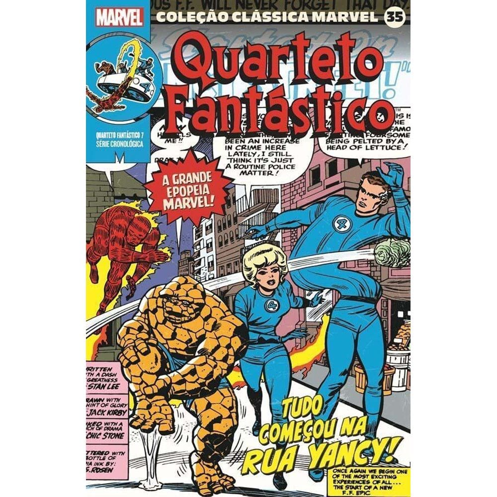 Colecao Classica Marvel Vol.35 - Quart. Fantastico