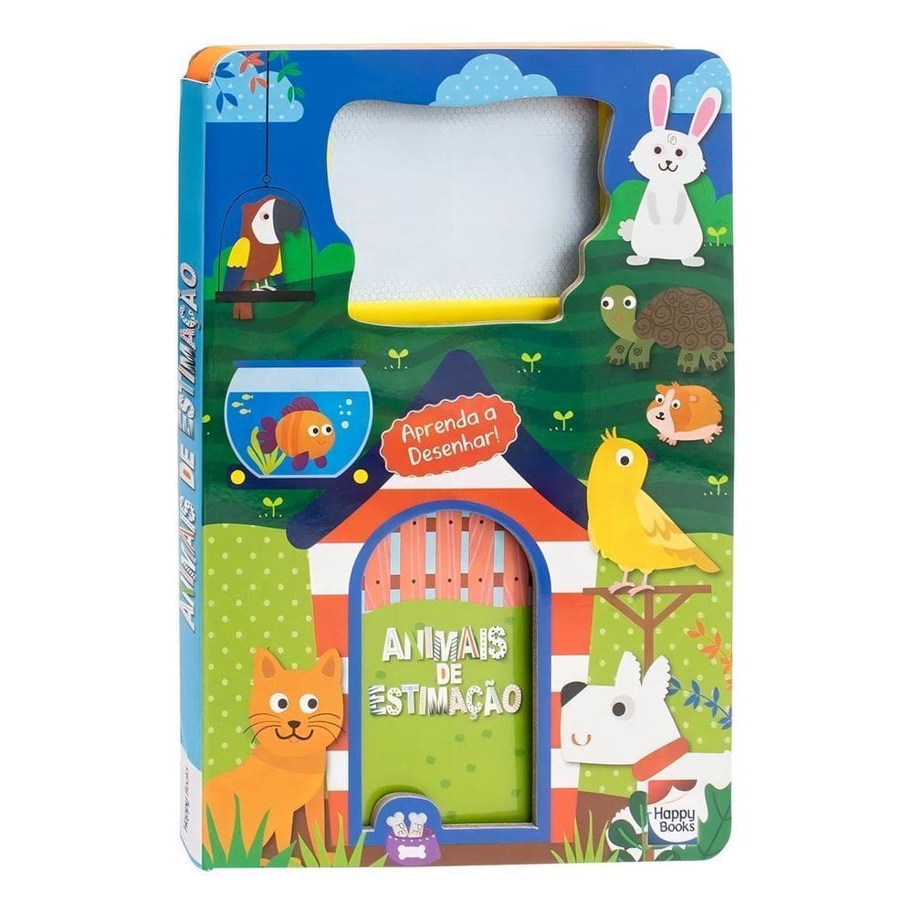 Livro-Lousa Mágica! - Animais de Estimação