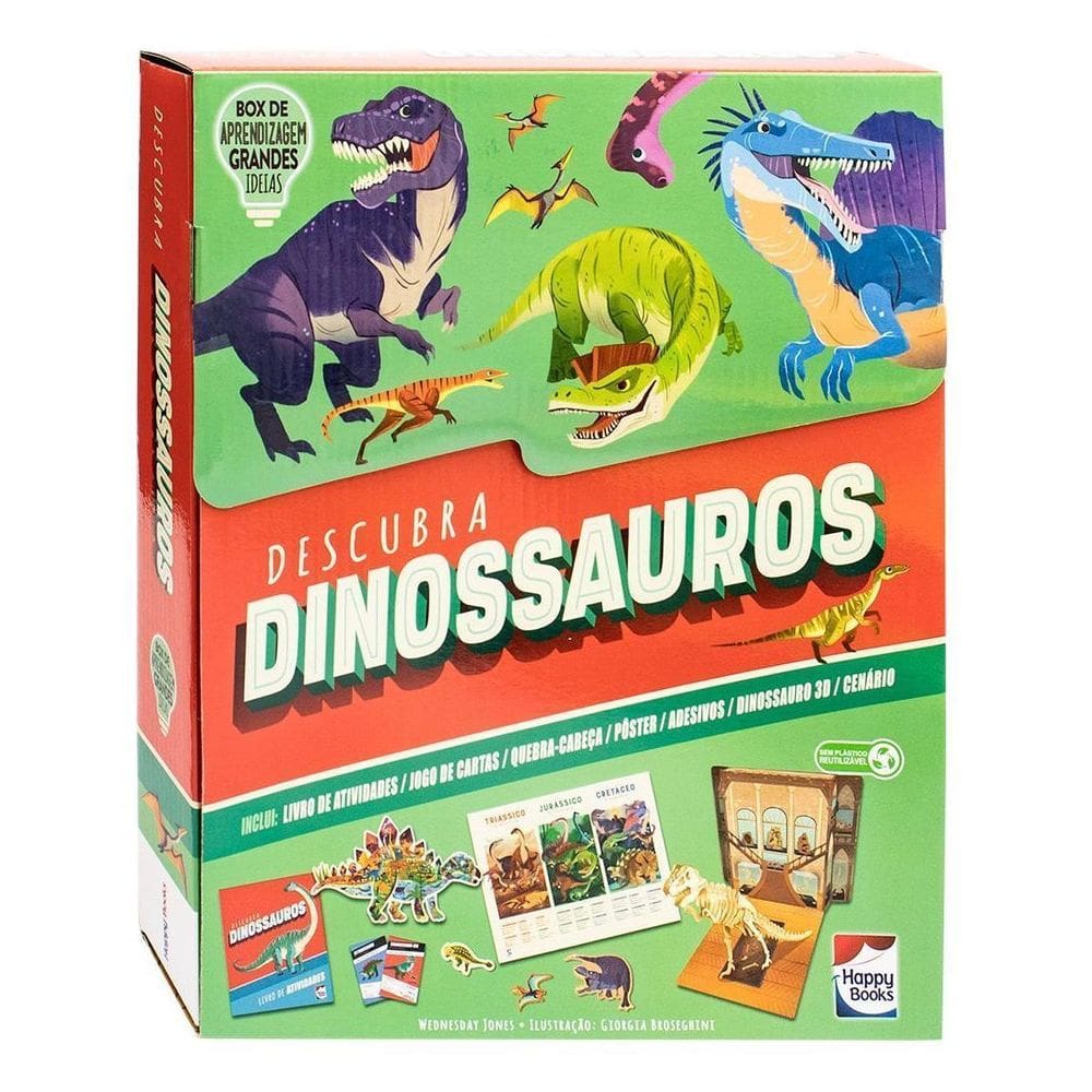Box De Aprendizagem - Grandes Ideias: Descubra Dinossauros