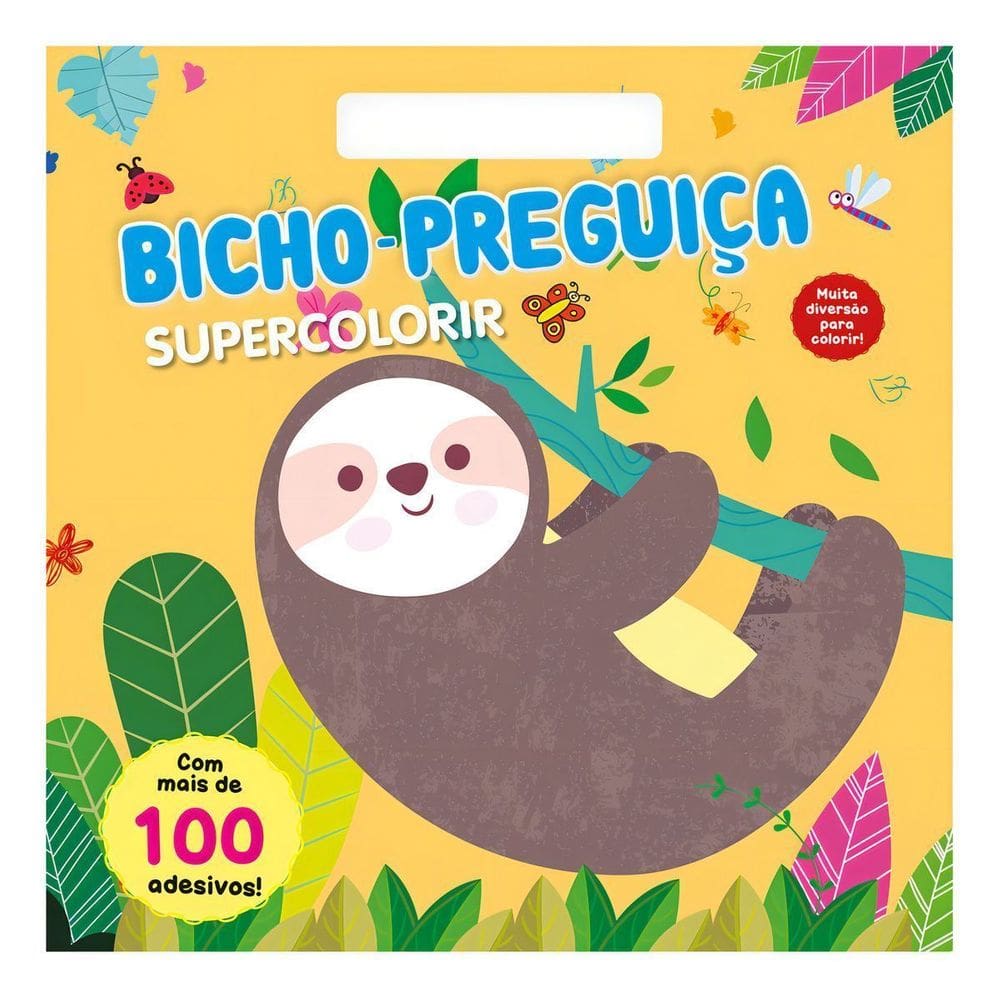 Supercolorir - Bicho-Preguiça