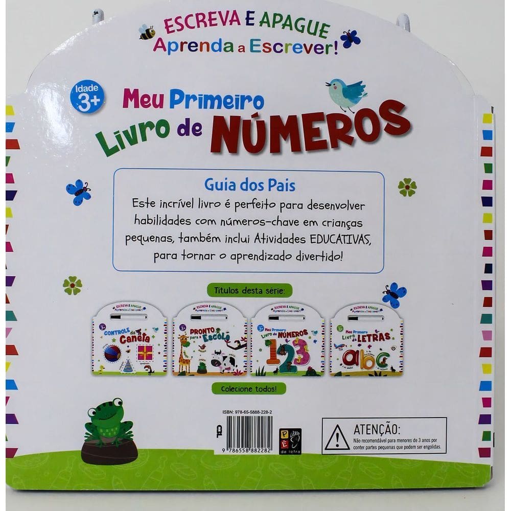Escreva e Apague - Meu Primeiro Livro De Numeros
