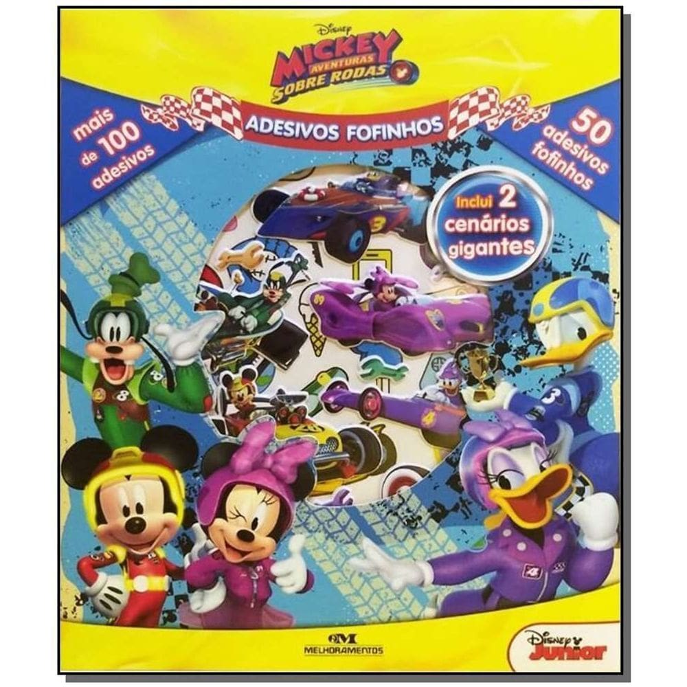 Mickey Aventuras Sobre Rodas - Adesivos Fofinhos