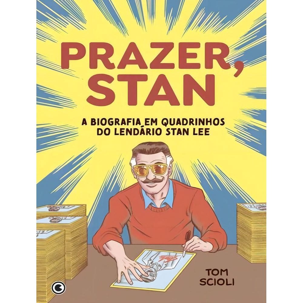 Prazer, Stan - a Biografia Em Quadrinhos Do Lendário Stan Lee