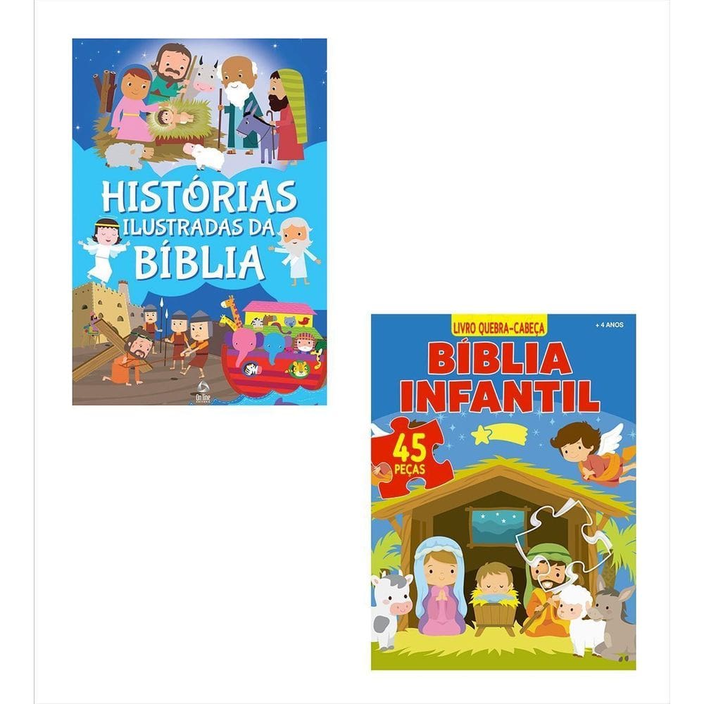 Combo Bíblia Infantil Especial - Kit Com 2 Livrinhos