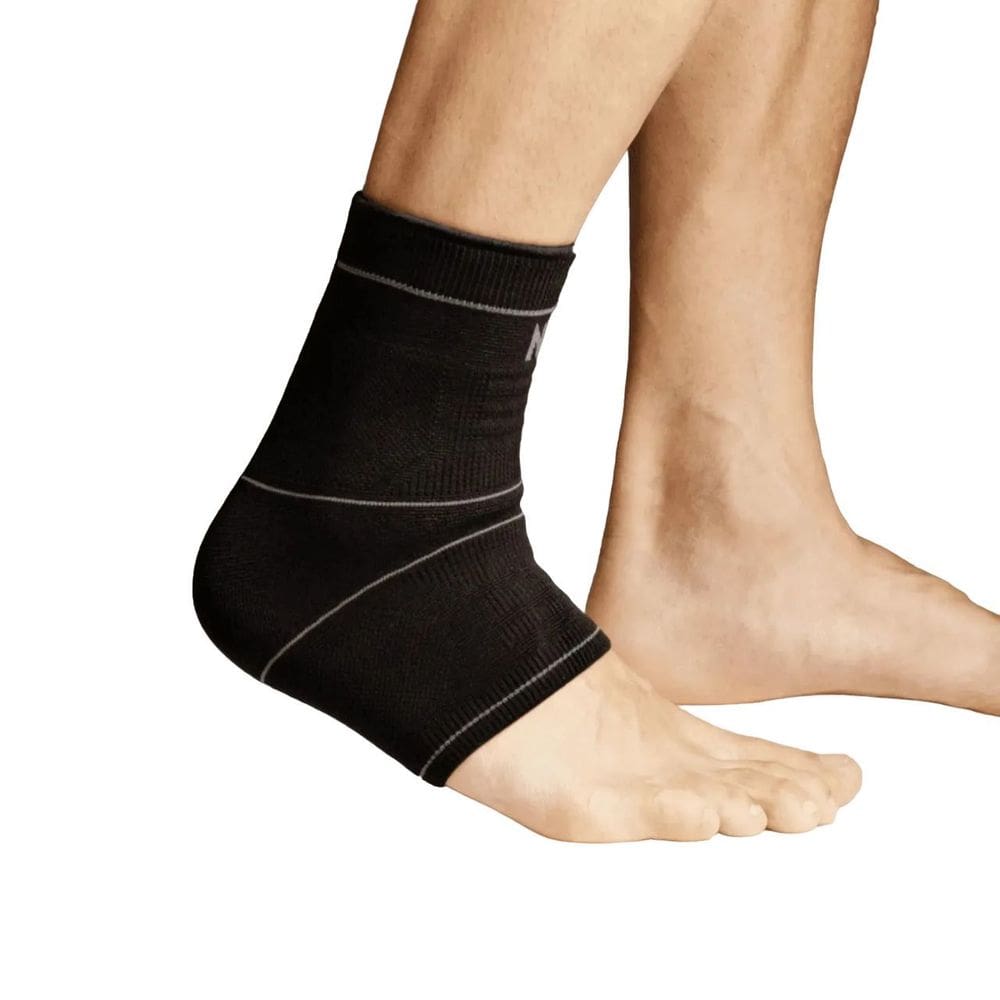 Tornozeleira Elastica R47 - Preto/Cinza Gg