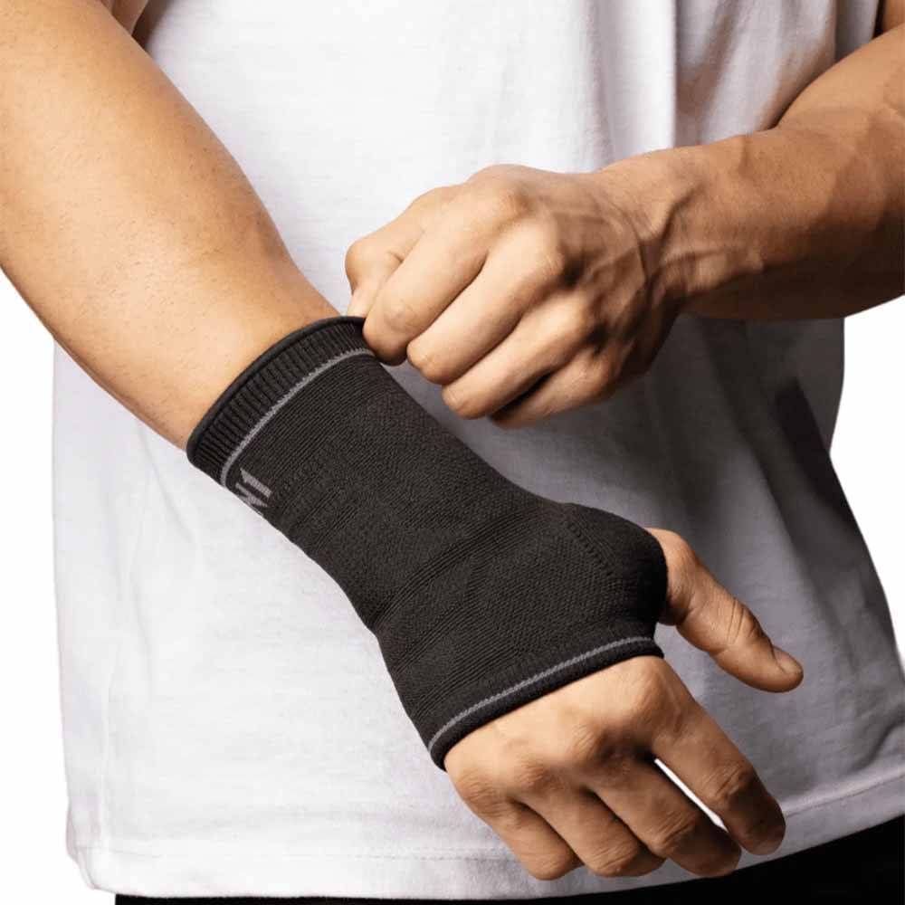 Munhequeira Elastica R48 - Preto/Cinza M