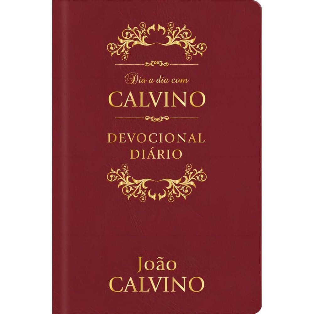 Dia Dia Com Calvino - Capa Couro - Devocional Diário