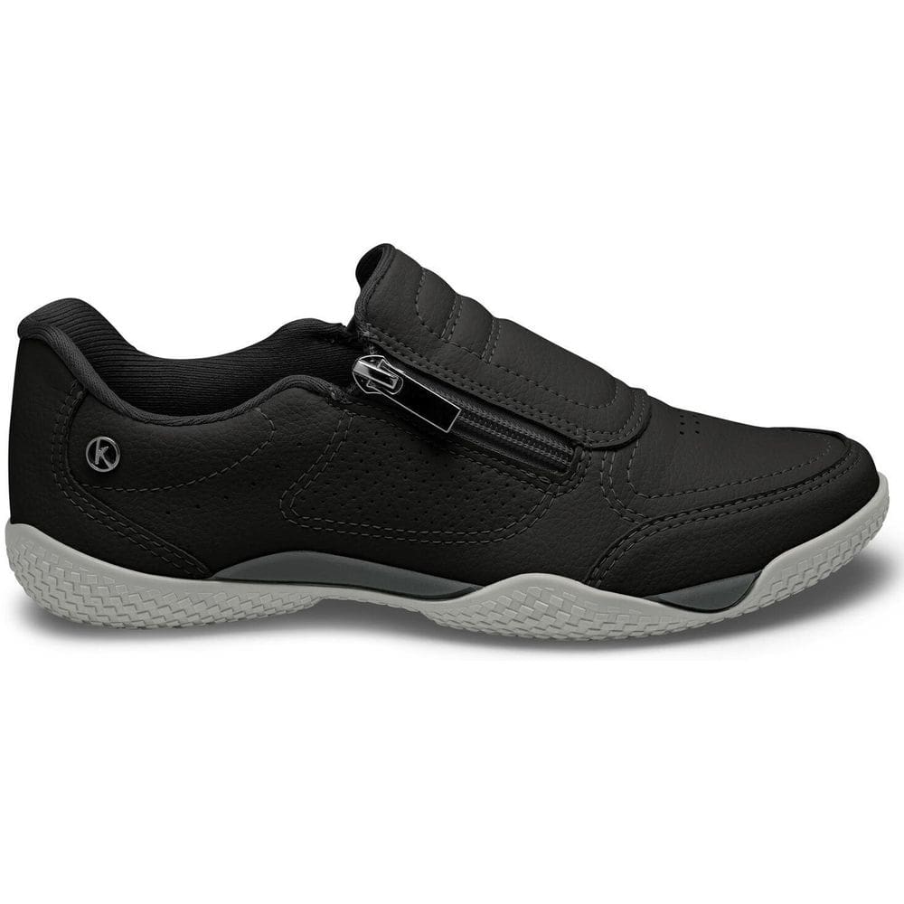 Tênis Casual Kolosh Calce Fácil Slip On Conforto Zíper Leve