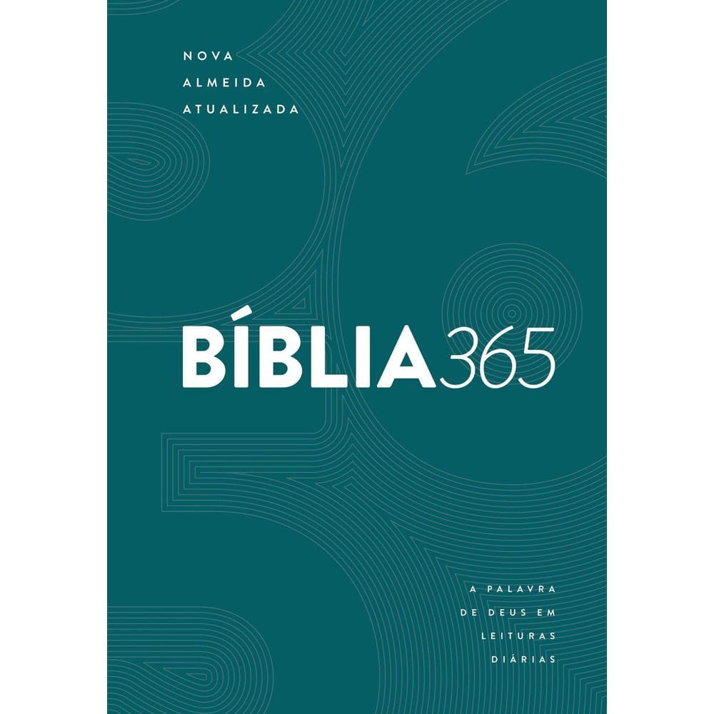 Bíblia 365 NAA - Capa Verde - Nova Almeida Atualizada