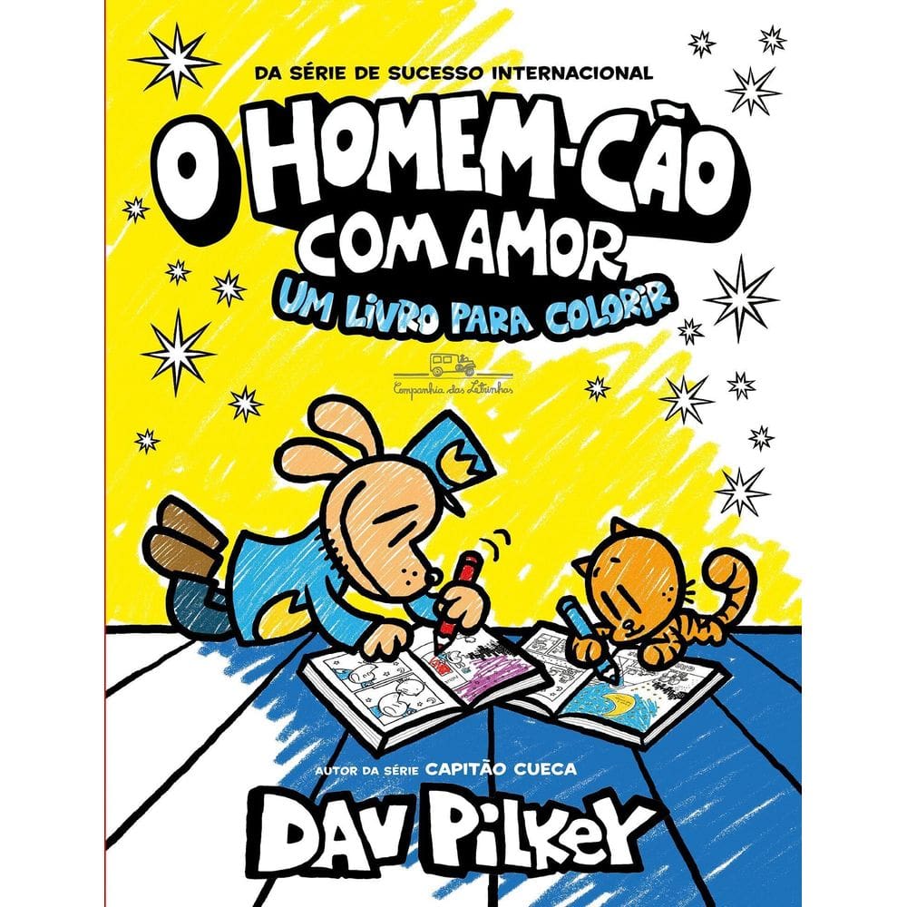 O Homem-Cão Com Amor - Um Livro Para Colorir