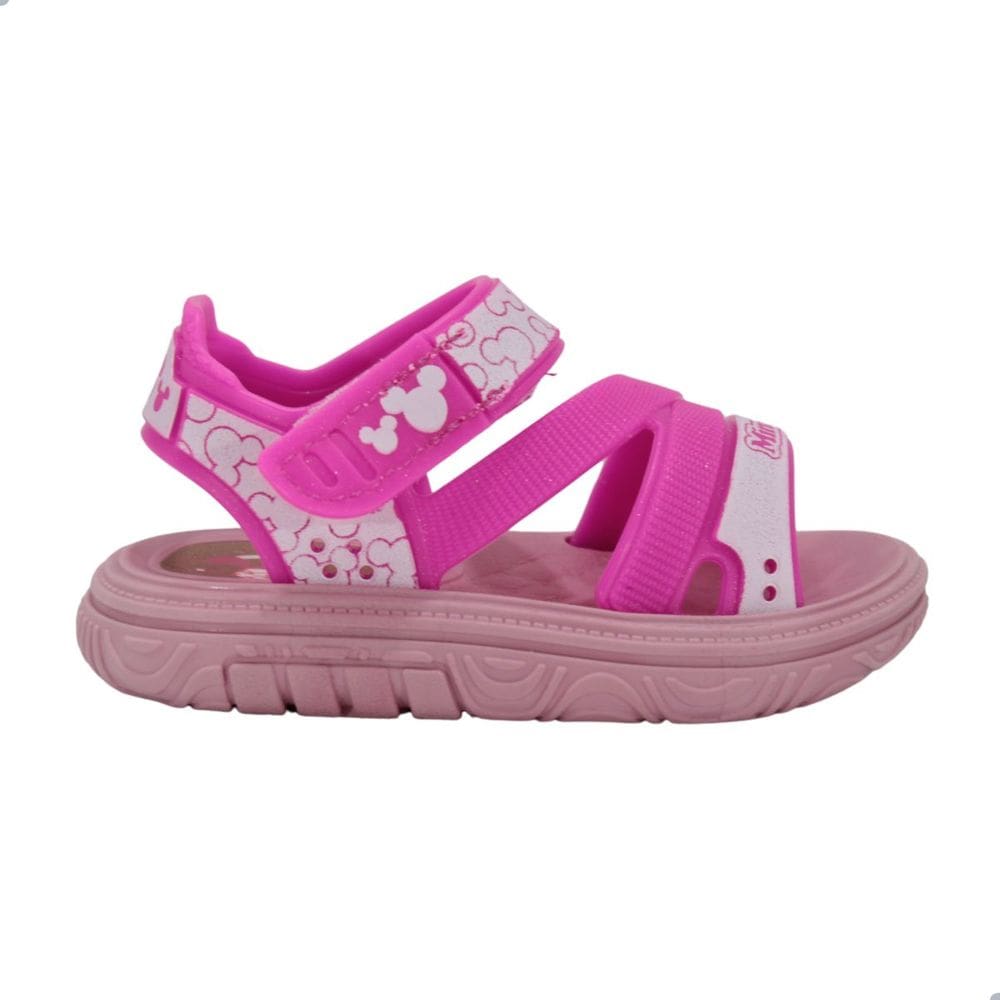 Sandália Bebê Grendene Kids Minnie Disney Baby Car Rosa