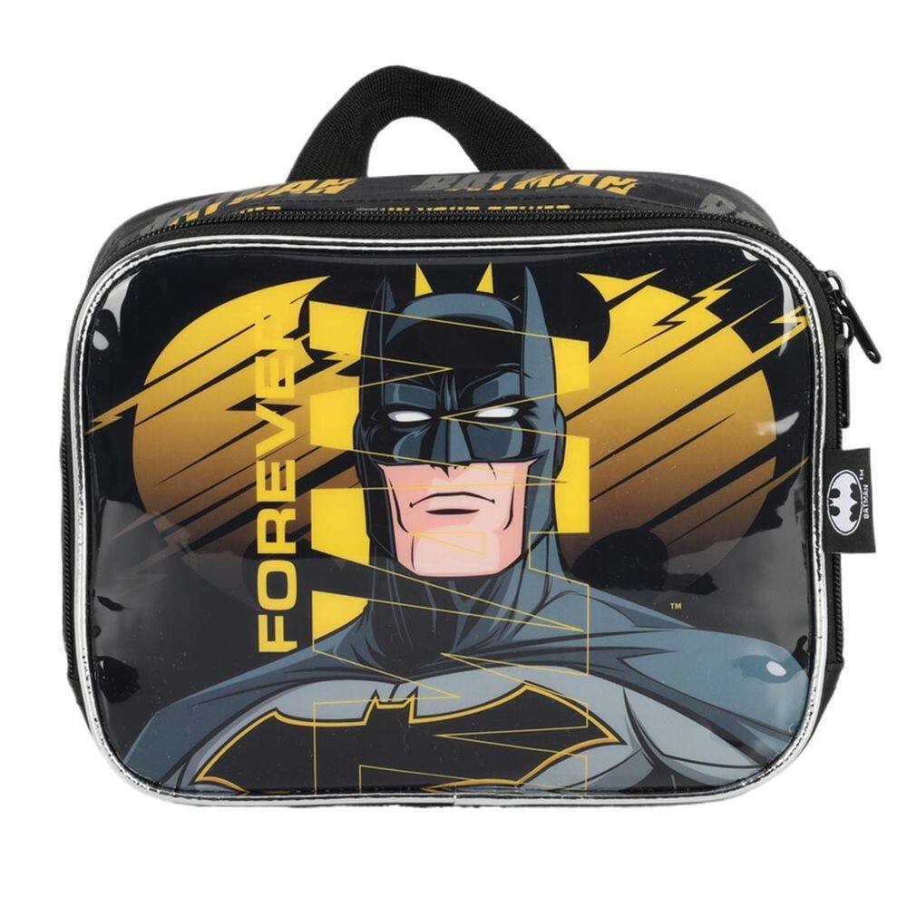 Lancheira Batman Térmica Escolar Infantil Merendeira Luxcel