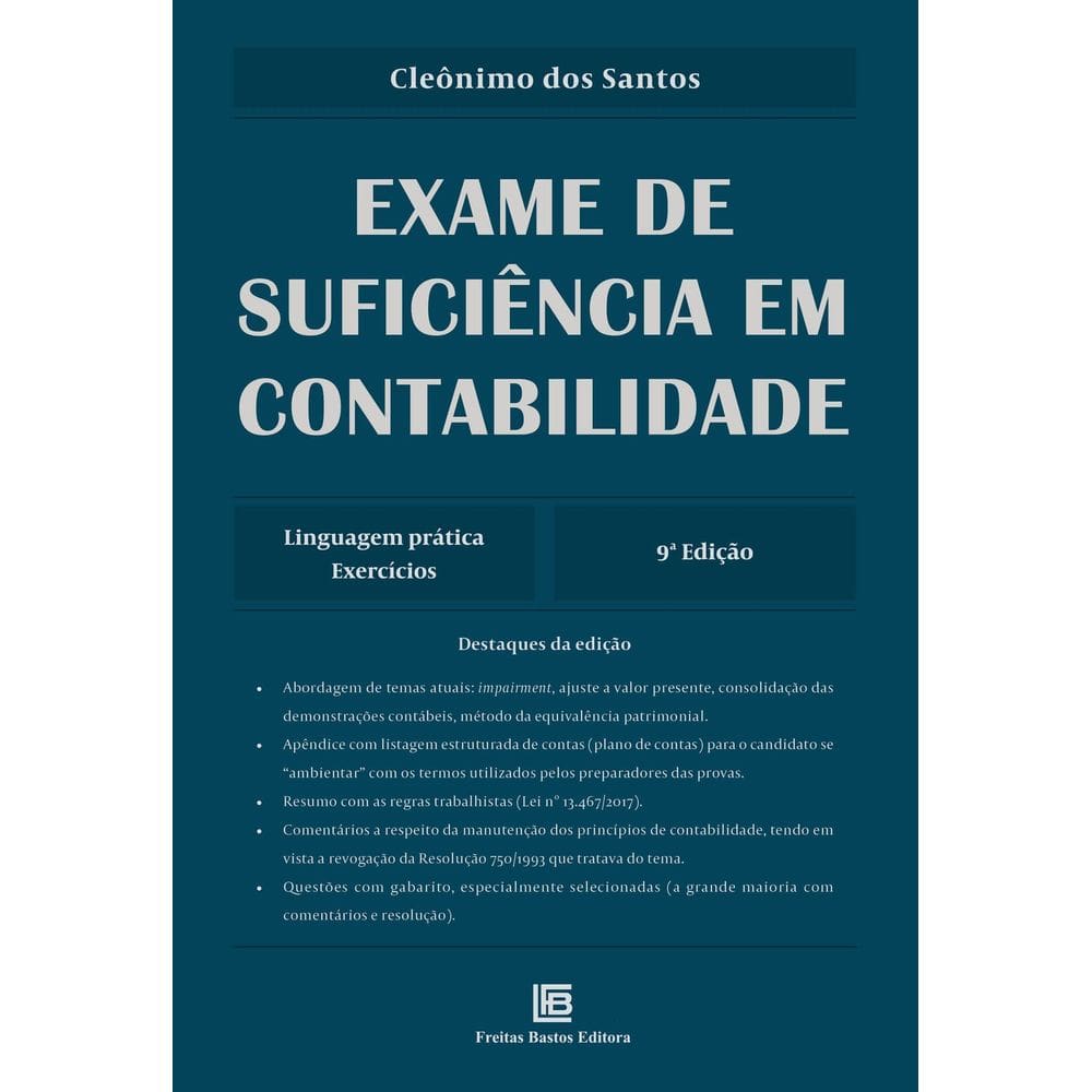 Exame de Suficiência Em Contabilidade