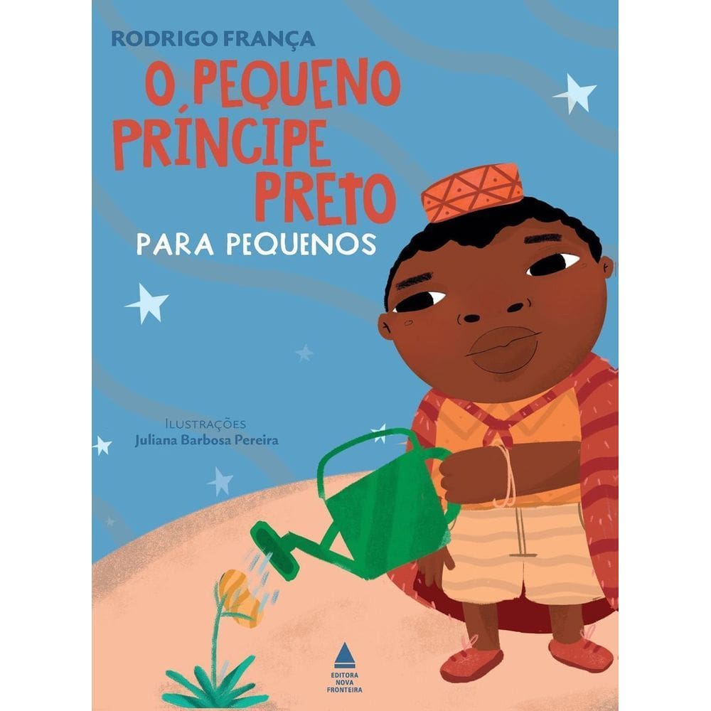 Pequeno Príncipe preto Para Pequenos