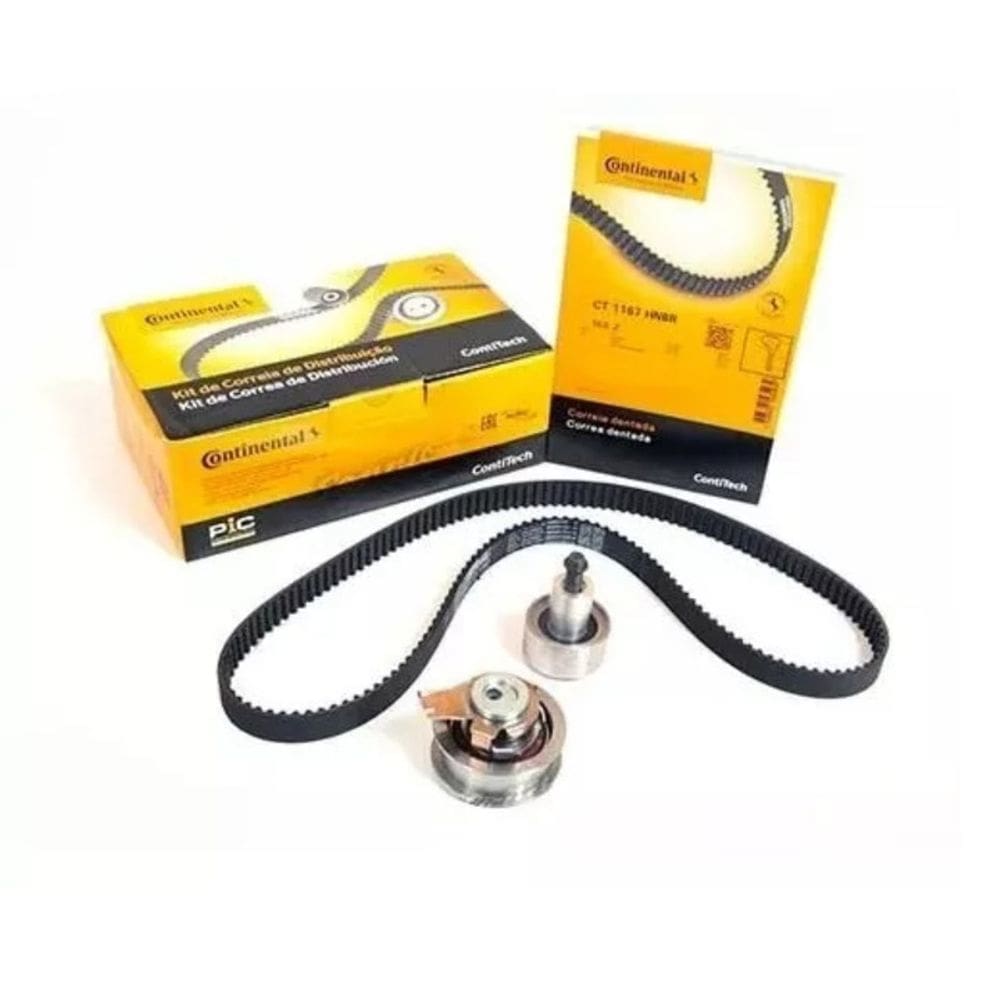Kit Correia Dentada A1 A3 Q3 Fox Gol Golf Jetta Polo Saveiro T-cross Taos Tiguan Up Virtus Voyage Ct1167k1