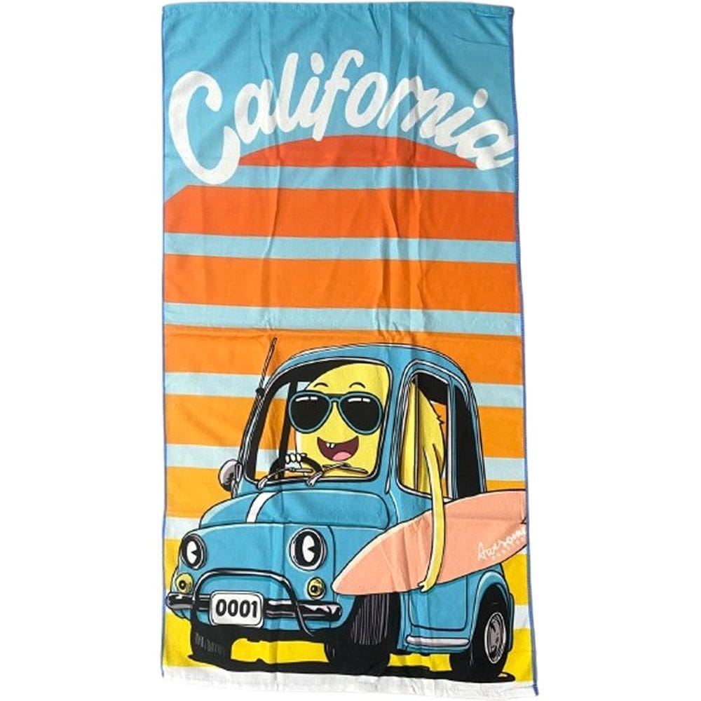 Toalha de Praia Infantil Summer Microfibra Anti Areia 60x110cm