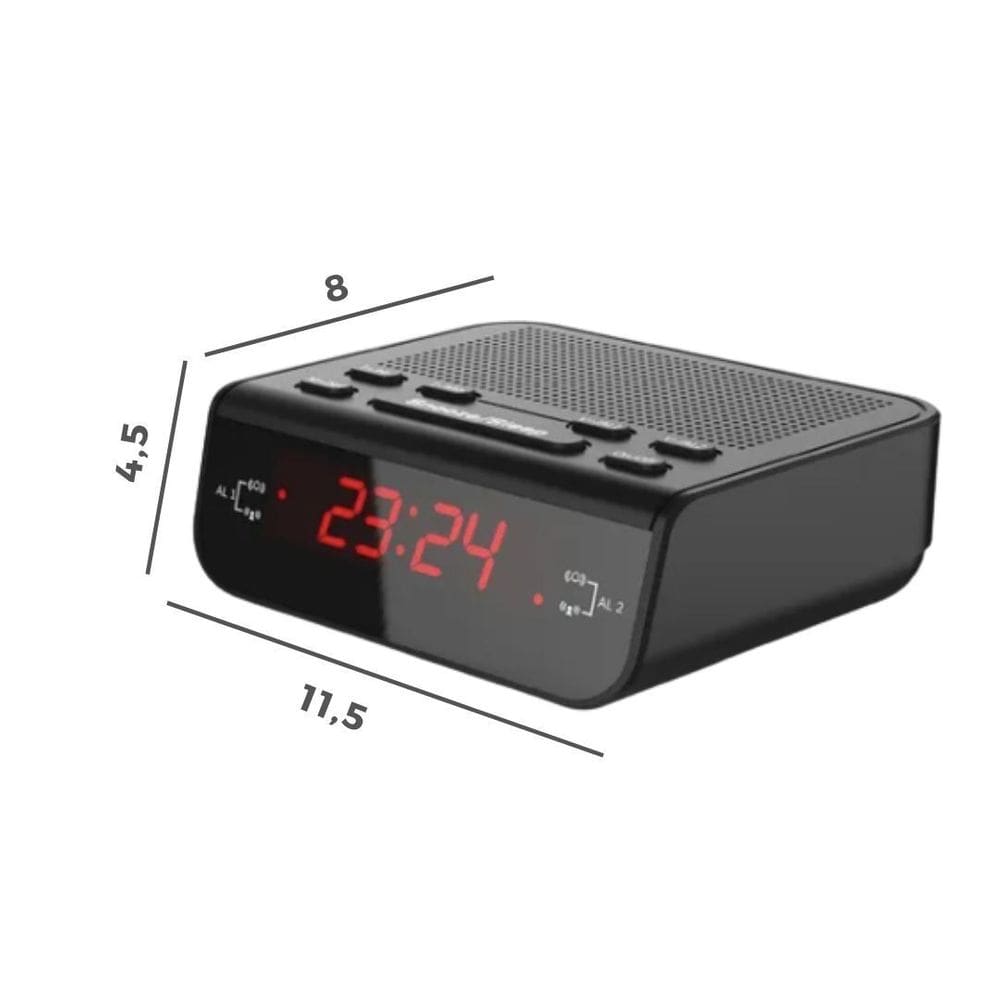 Acorde O Melhor Som: Rádio Relógio Lelog 671 Funcionalidade