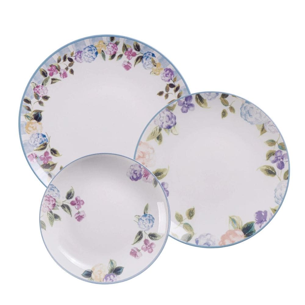 Aparelho De Jantar Jogo Pratos Kit 24 Peças Aura Tramontina