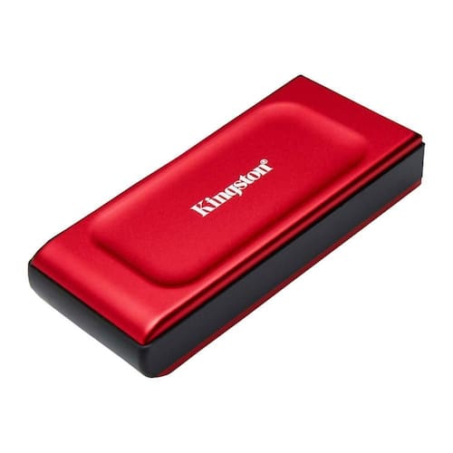 Imagem do produto SSD Externo Kingston XS1000 1TB - Vermelho em Extra
