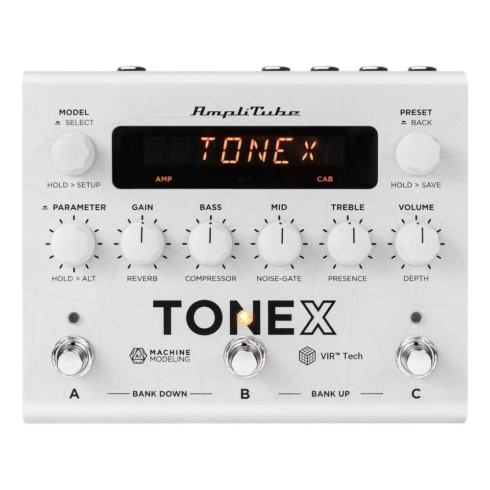 Pedal Amplitube Tonex Edição De Aniversario White Guitarra