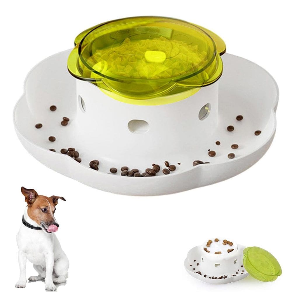 Comedouro Pet Cao Cachorro Gato Brinquedo Interativo Animal de Estimaçao Raçao Petisco Comida Recompensa Treinamento Quebra Cabeça Diversao