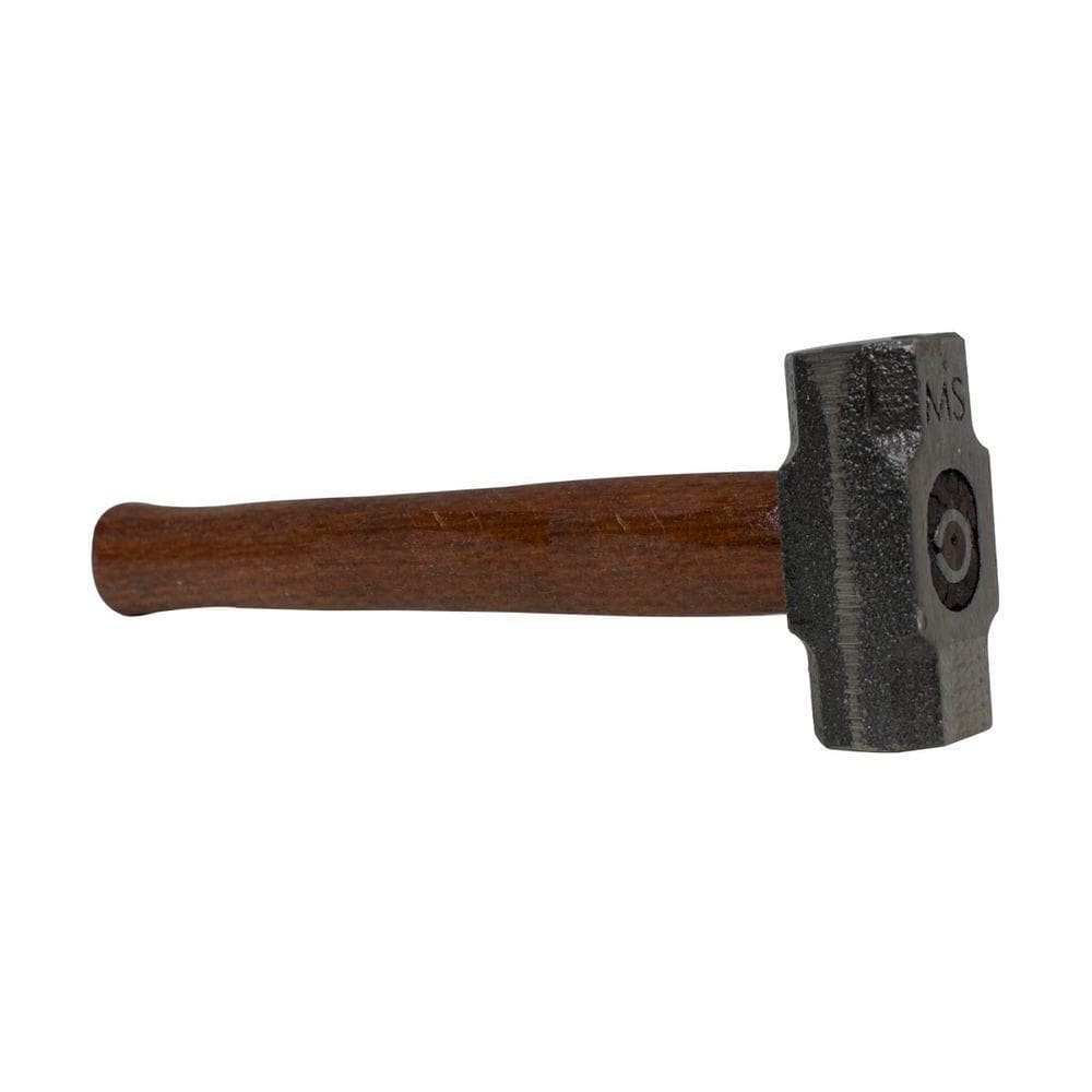 Marreta Premium Cabo De Madeira Envernizado Cunha Aço 500g