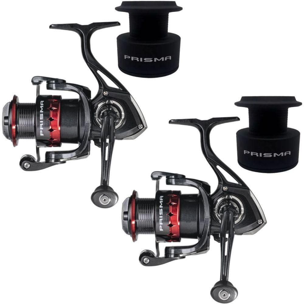 Kit 2 Molinete Marine Sports Prisma Fd 2500 + Carretel Extra