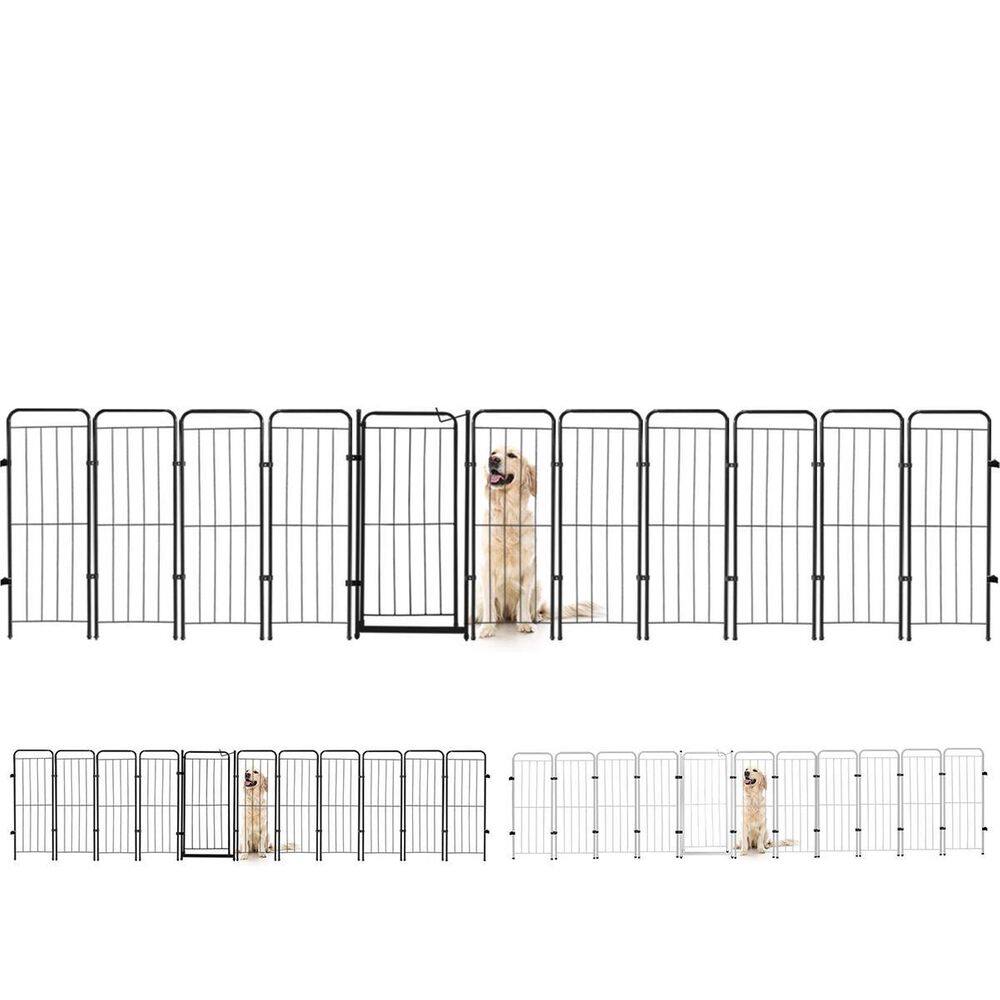 Cercado Grande Cachorro Pet Grade 10 Módulos+Portão