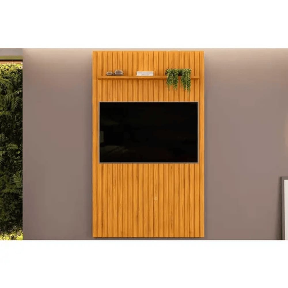 Painel Pratic 1430X2120 Cedro Tv 55 Polegadas - Dj