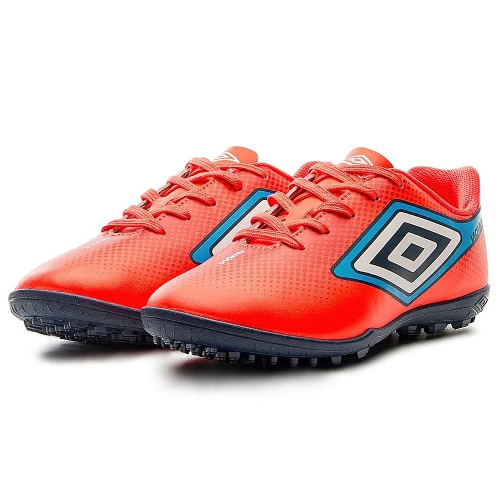 Chuteira Society Juvenil Laminada Fluorescente Umbro Cannon