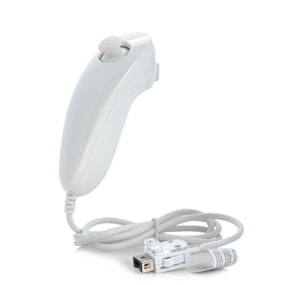 Controle Nunchuck Para Nintendo Wii E Nintendo Wii U Branco