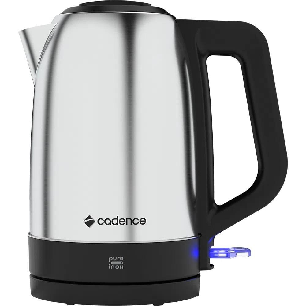 Chaleira Elétrica Cadence CEL810, 1,7 Litros, Inox - 220 Volts