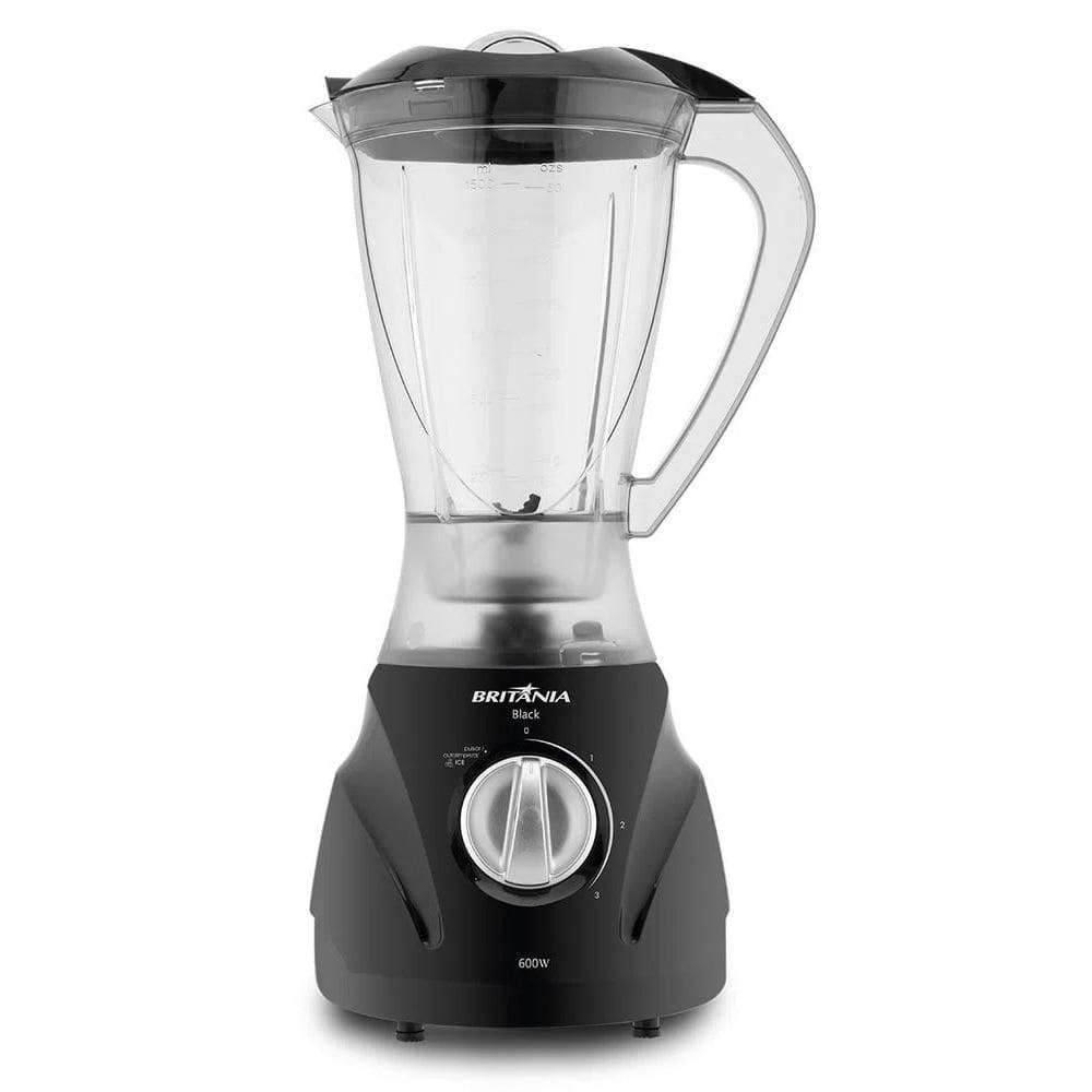 Liquidificador Britânia Black, 2,1 Litros, Preto - 220 Volts