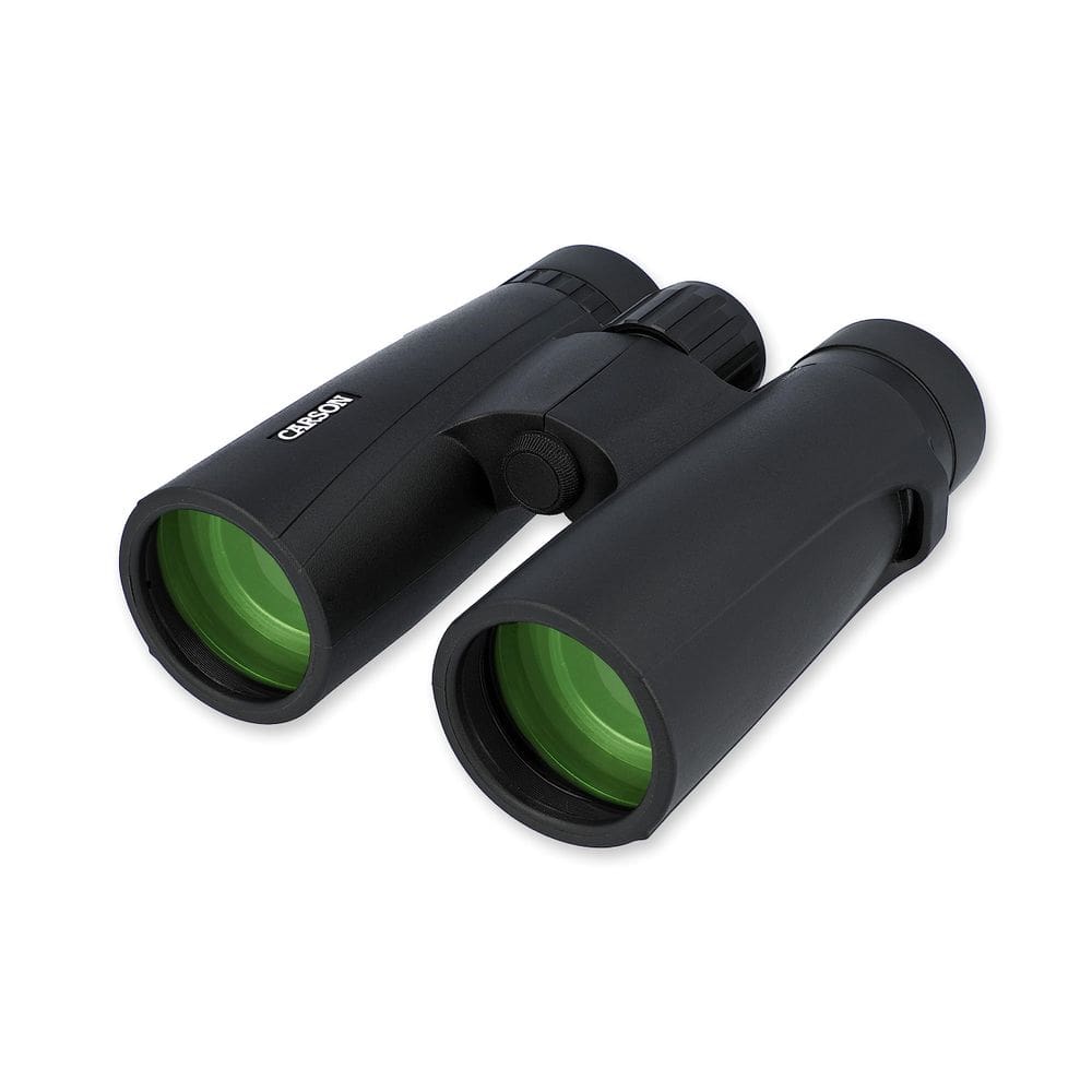 Binóculos Carson VX Series 10x42mm à prova d`água em tamanho real