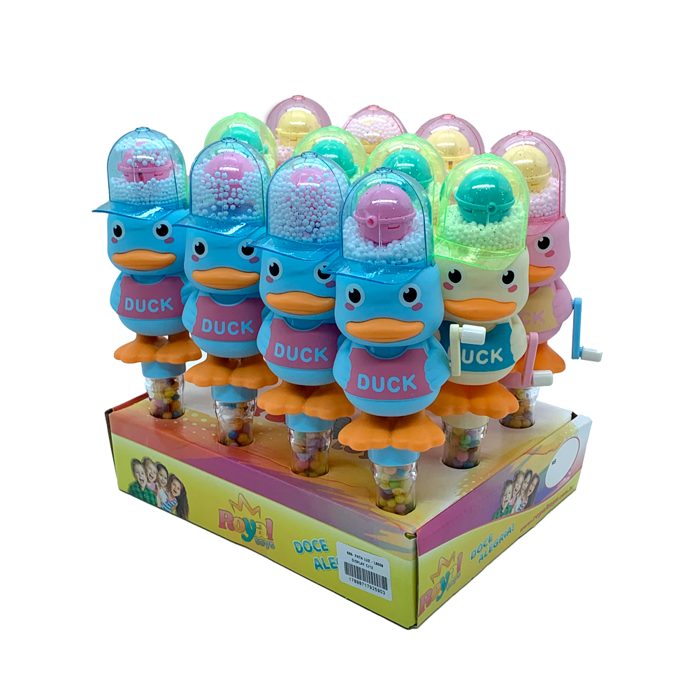Pata Luz - Candy Toy com Brinquedo e Balinhas (12 Unidades)