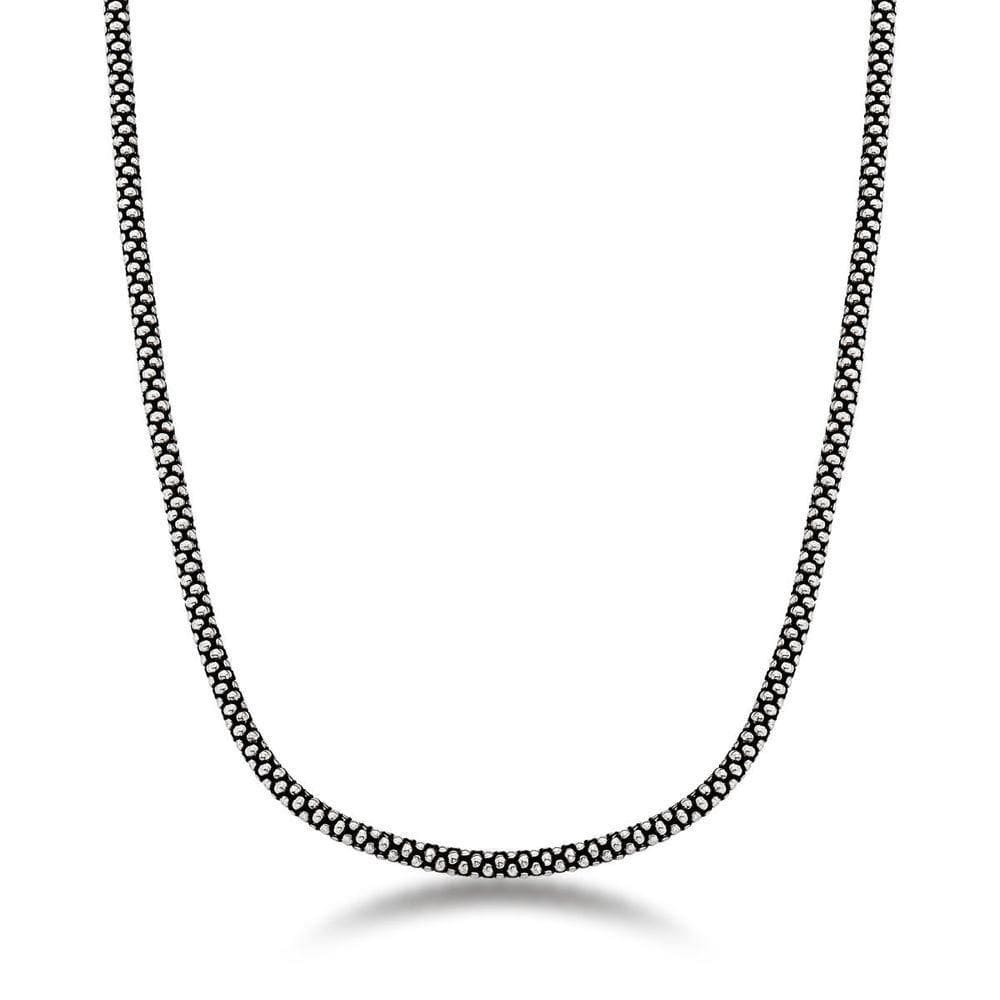 Corrente Pipoca 2,8mm Prata De Bali 925 - 45cm