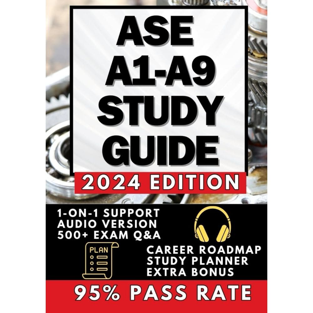 Guia de estudo ASE A1-A9 Automotive Encyclopedia 700p Book