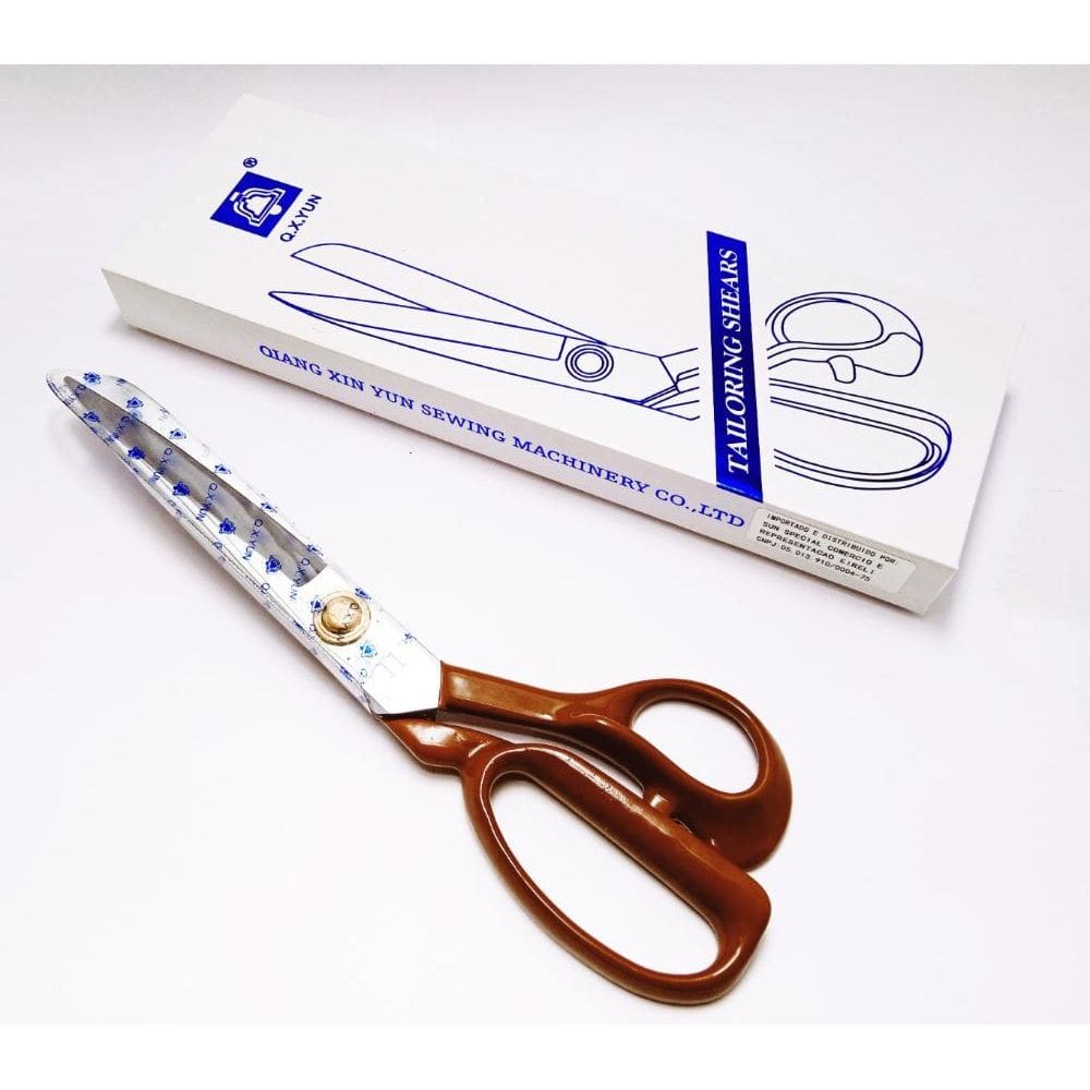 Tesoura de Corte para Alfaiate QX-9911 11MM Cromada - QXyun