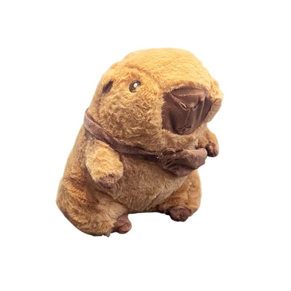 Pelúcia Capivara Com Filhote Brinquedo Presente Para Criança