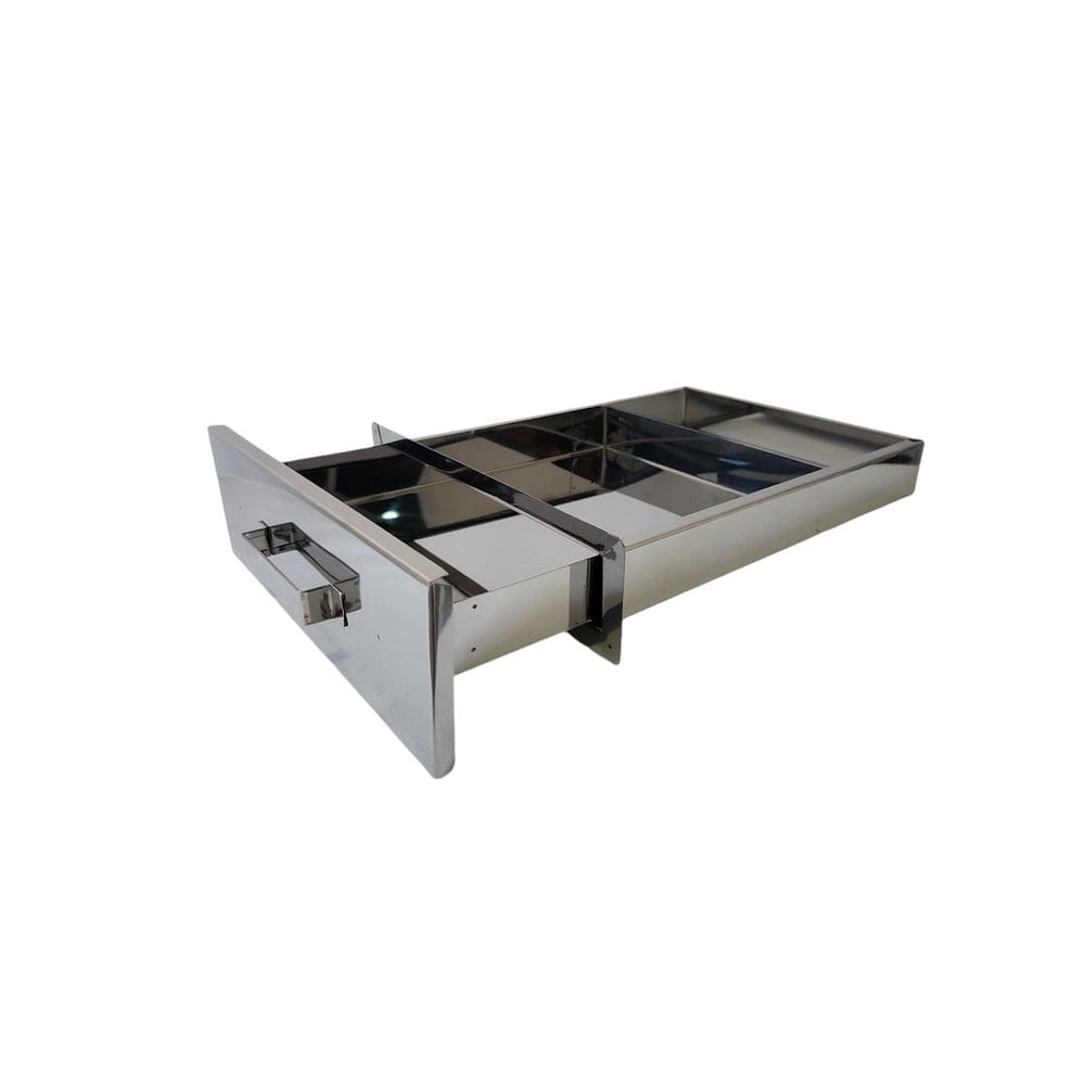 Gaveta Cinzeiro P/ Churrasqueira 100% Inox +tampa Refratária