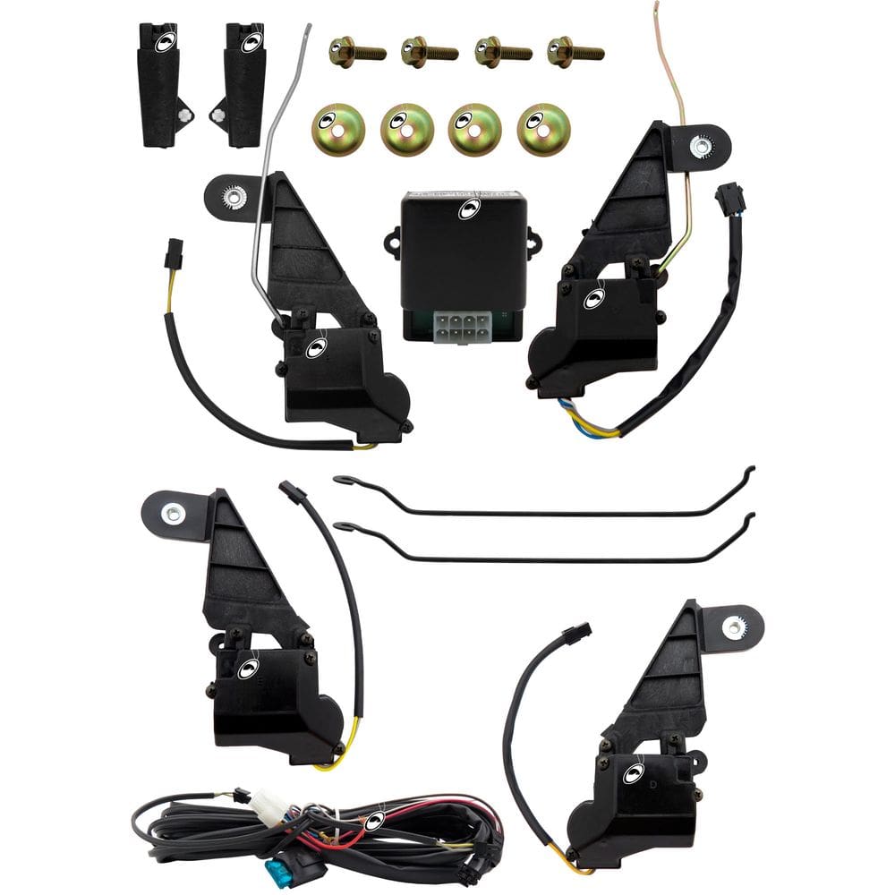 Kit Trava Elétrica GM4MN Corsa e Corsa Sedan 2002 a 2012 4 Portas Tragial