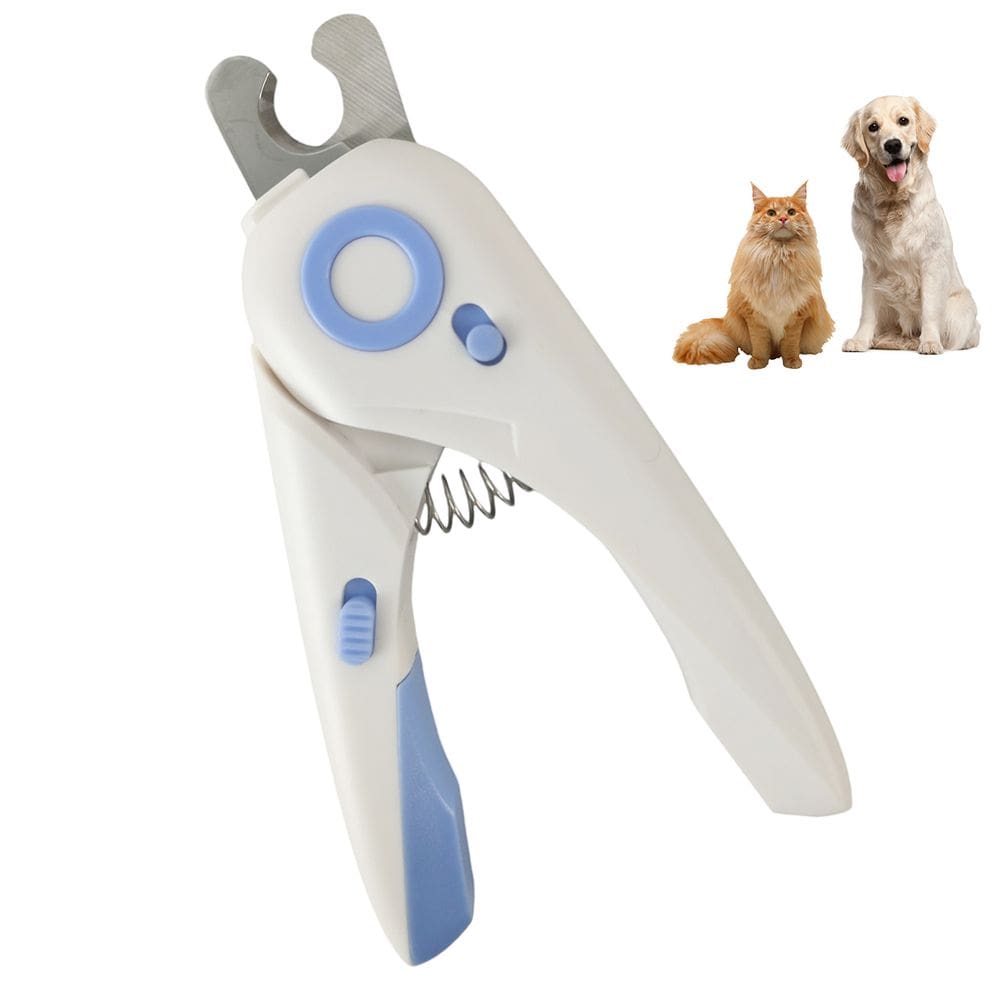 Cortador de Unha Pet Cachorro Cao Gato Luz Led Luz Lixa de Unha Animal de Estimaçao Eficiente Seguro Confortavel Resistente